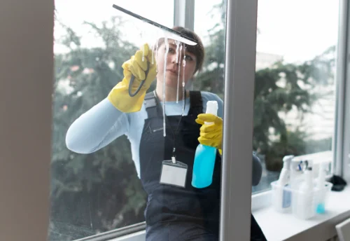 Nettoyage de vitres intérieures et extérieures à Val-des-Prés